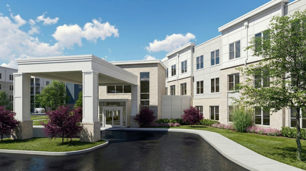 Arbors at Battlefield Assisted Living and Memory Care Entrance